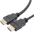 كابل HDMI عالي السرعة، يدعم HDMI ذكر إلى ذكر ثلاثي الأبعاد، وظيفة الإيثرنت، فيديو 4K/UHD/2160p/1080p/Xbo.x/بلايستيشن/PS.3/PS.4/PC - (أسود-1.5M)