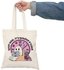 Quiet Now It's Reading O'clock Tote Bag