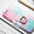 MAOXIN for iPhone 6s Plus/6 Plus Silicone Case with Ring Stand - Oil Painting Color