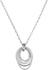 DKNY Women's Stainless Steel Woven Whisper Pendant Necklace - NJ2096040