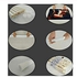 بوستر دائري هندسي بسيط بنمط بوهو للقرن الحديث، لوحة قماشية مطبوعة تجريدية لديكور غرفة المعيشة، 40 × 60 سم × 2 قطعة بدون اطار