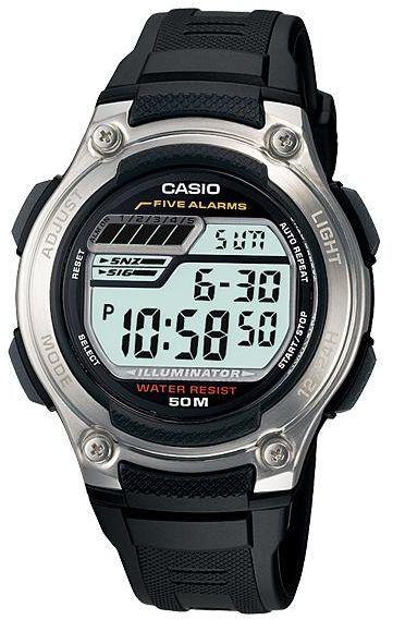Casio W-212H-1A for Men - Digital, Sports Watch