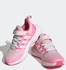 adidas FortaRun 2.0 Cloudfoam Elastic Lace Top Strap Shoes - Pink