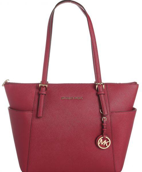 Michael Kors Women Red Leather Tote