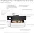 HP OfficeJet Pro Format All-in-One Color Inkjet Printer - White/Black