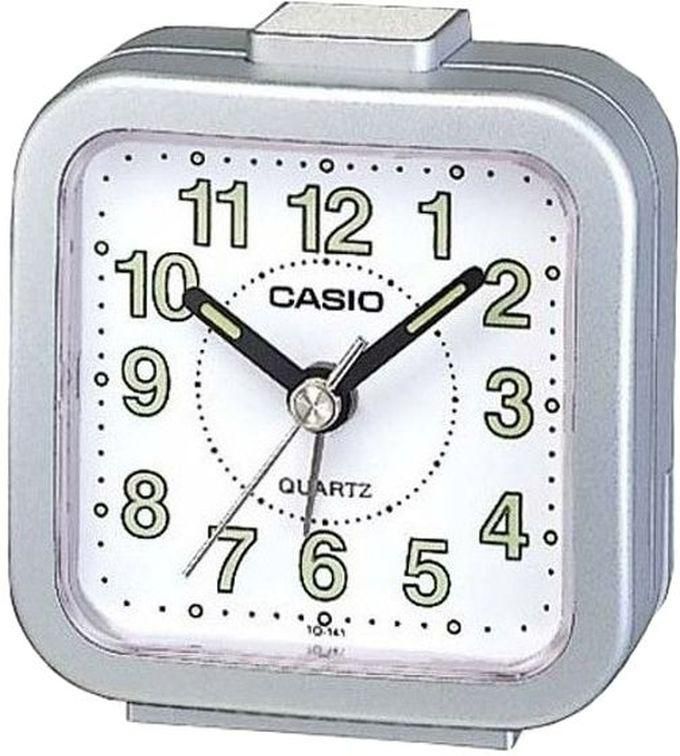 Casio TQ-141-8DF Alarm Clock -Grey