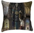 Printed Cushion Cover Polyester Multicolour 40x40cm