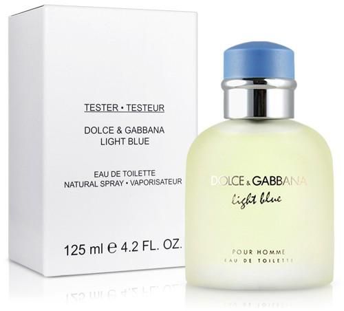 ORIGINAL Dolce &amp; Gabbana Light Blue EDT Tester Perfume 125ML