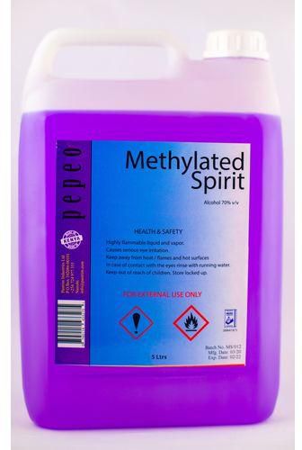 Pepeo Methylated Spirit - 5L