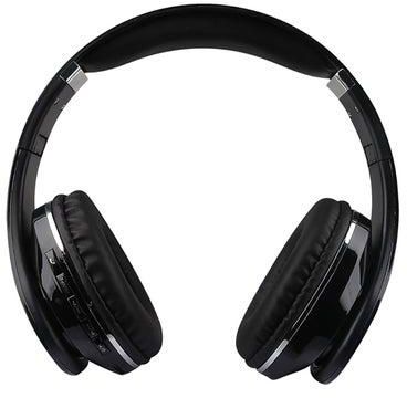 Stereo On-Ear Bluetooth Headphones With Mic Black