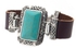 Tanos - Fashion syntethic leather bracelet vintage design