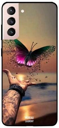 Skin Case Cover -for Samsung Galaxy S21 Flying Butterfly Flying Butterfly
