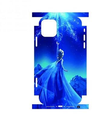 Printed Back Phone Sticker With The Edges For IPHONE 11 PRO Elsa In Frozen Movie From Disney