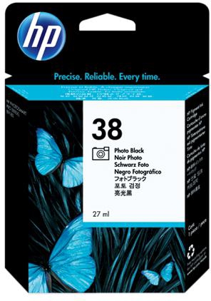 HP 38 Black Ink Cartridge (C9413A)
