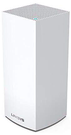 Linksys Mx4200 Velop Tri-Band Whole Home Mesh Wifi 6 System (Ax4200 Wifi Router/Extender For Seamless Coverage Of Up To 3,000 Sq Ft / 260 Sqm And 3.5X Faster Speed For 40+ Devices, 1-Pack, White)