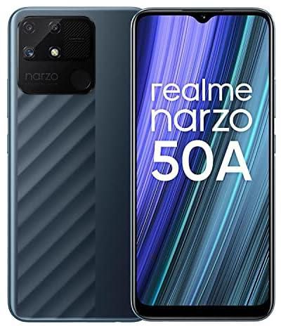 Realme Narzo 50A - 6.5 Inch, (4GB+128GB), 6000mAh, Green
