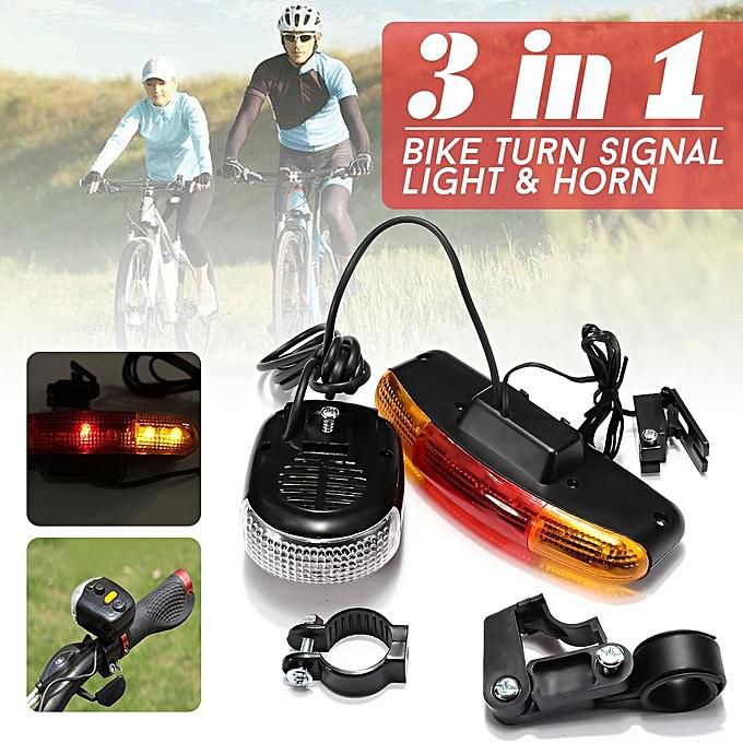 Details about   7 LED Bicycle Bike Turn Signal Directional Brake Light Lamp 8 sound Horn S3 USA 