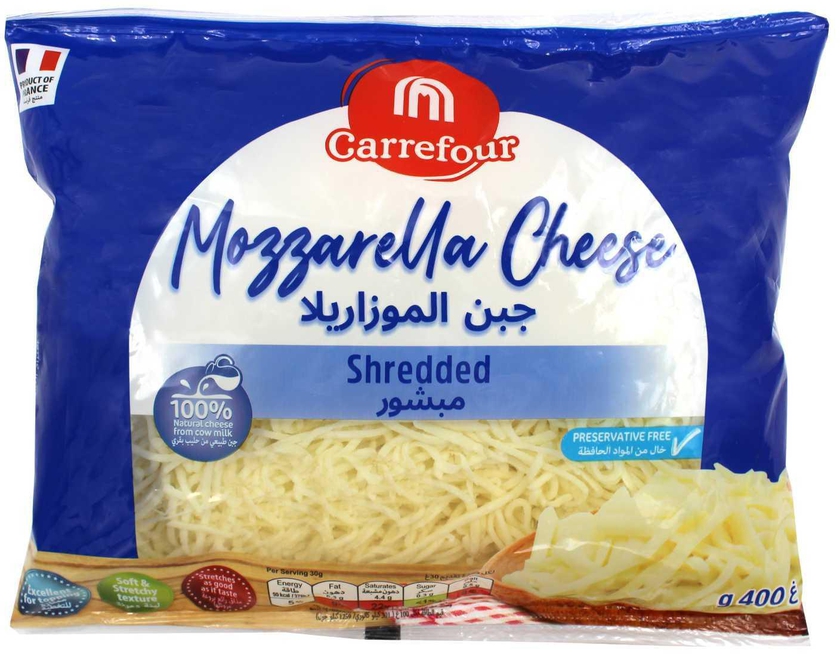 Carrefour Mazzarella Shredded Cheese 400g