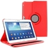 360 Degree Rotating Case Stand Cover For Samsung Galaxy Tab 4 8.9" Tablet Red