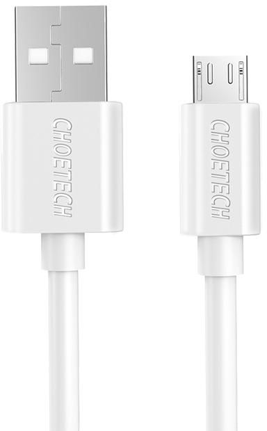 Choetech USB-A to Micro USB Cable, white