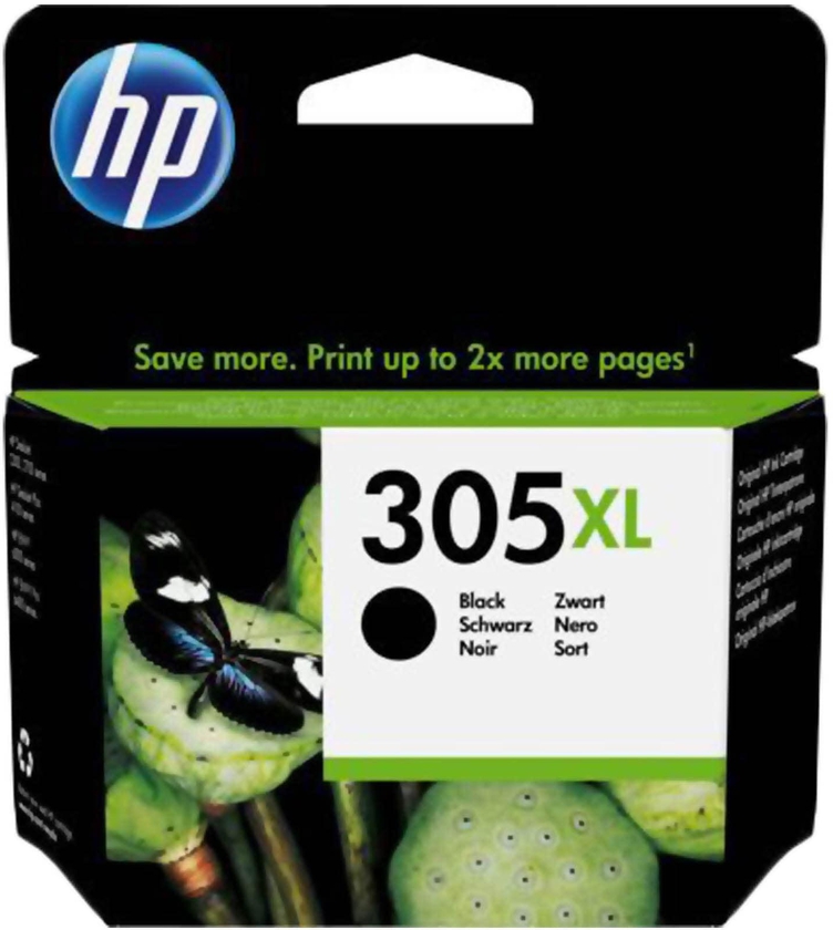 HP 305XL High Yield Black Original Ink Cartridge [3YM62AE]   Works with HP DeskJet 2700, 2730,