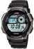 Casio Men's World Time Digital Dial Resin Band Watch - AE-1000W-1BV
