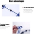 Anti-skid Clothes Line Rope Outdoor With Hooks And Clips. Normal Size 1.8 Meters.Stretched Size 3.6meters