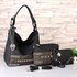 Fashion 3 in 1 Handbag - Black