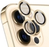 Camera Lens Protector For IPhone 15 Pro Max & 15 Pro Tempered Glass Aluminum Alloy - Gold
