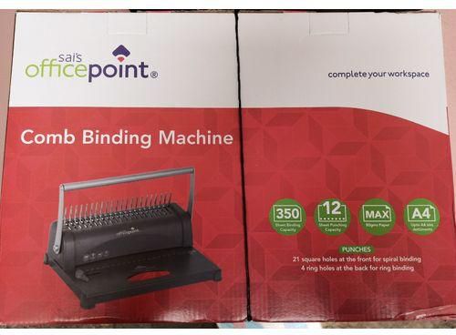Officepoint Comb Spiral Binding Machine A4
