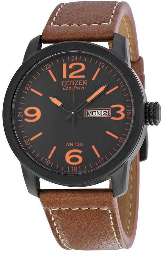 Citizen BM8475-26E Leather Watch - Brown