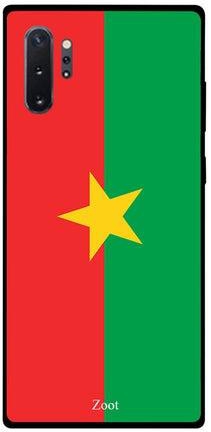 Protective Case Cover For Samsung Note 10 Pro Burkina Flag