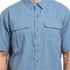 كولومبيا قميص بوليستر ازرق قبة قميص -رجال
