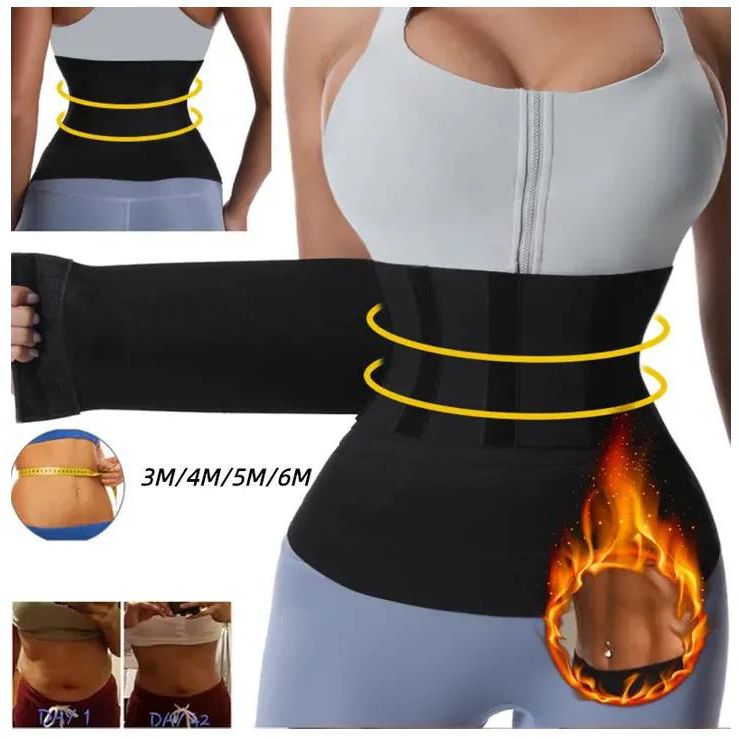 Bandage Wrap Waist Trainer Shaperwear Belt Women Slimming Tummy