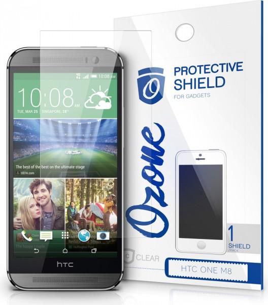 Ozone H1M8OSP1 Crystal Clear HD Screen Protector Scratch Guard For HTC One M8 ETR