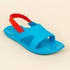 Decathlon Boys' Pool Sandals Slap 100 - Blue Red