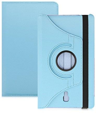 PU Leather Stand Case Cover For Samsung Galaxy Tab S 8.4 SM-T700/T705 Azure
