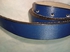 Dark Blue Natural Leather Belt
