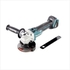 Makita DGA454RTJ 18V Lithium-Ion Cordless Brushless Angle Grinder with 2 x 5Ah Battery and Charger, 115mm Wheel Diameter