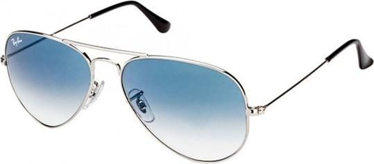 Unisex Blue Aviator Sunglasses