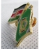 Fashion Kenya - Nyandarua Double Flag Lapel Pin