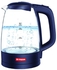Fresh - Glass Kettle - 1.7 liter - Blue - EGK17000