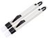 Window Groove Cleaning Tool Brush Detachable Door Track Groove Corner Keyboard Slot Cleaning Brush with Dustpan 2 Pack