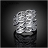 Eissely Women Lady Romantic Flower Jewelry Wedding Ring Gift #8