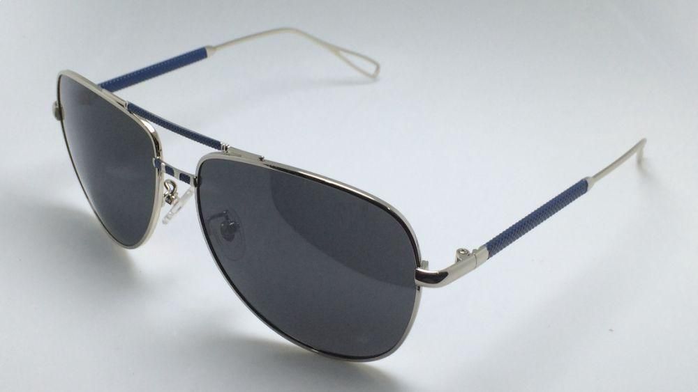Sunglasses For men Color Silver وBlack 1208