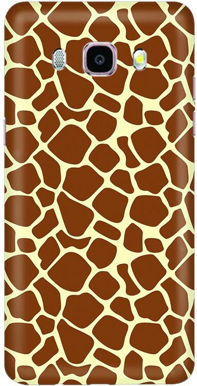 Stylizedd Samsung Galaxy J5 (2016) Slim Snap Case Cover Matte Finish - Somali Giraffe Skin