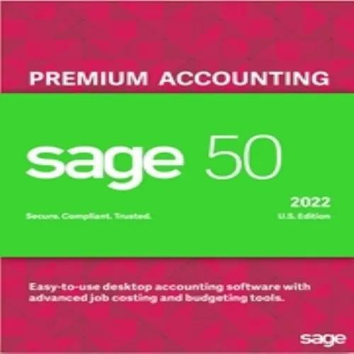 Sage 50 Premium Accounting Software-2022
