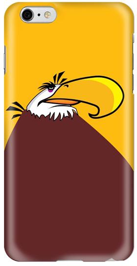 Stylizedd Apple iPhone 6/ 6S Plus Premium Slim Snap case cover Gloss Finish - The Mighty Eagle - Angry Birds