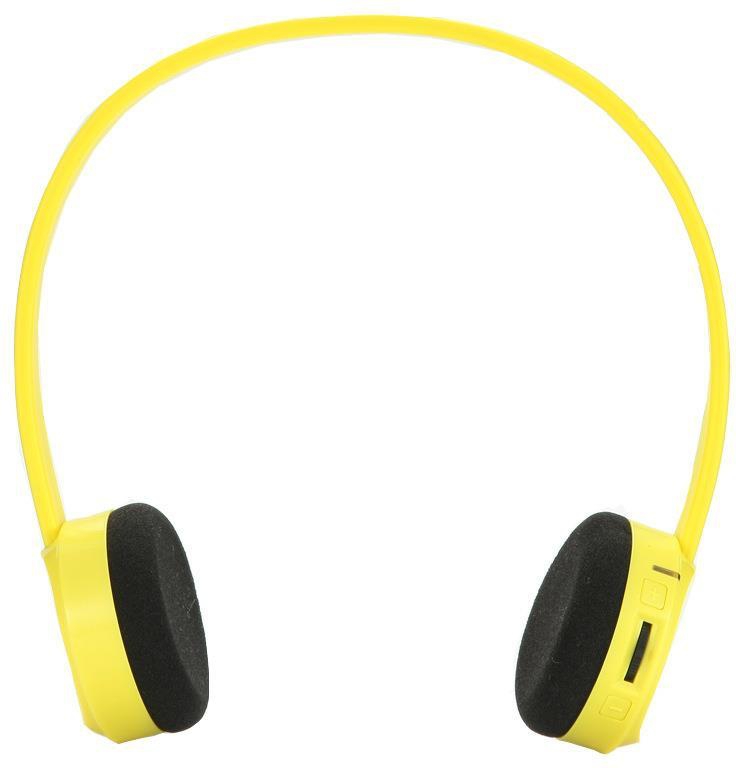 VEGGIEG V6300 Wireless Bluetooth V4.0 + EDR Stereo Headset Hand-free Anti-noise Yellow