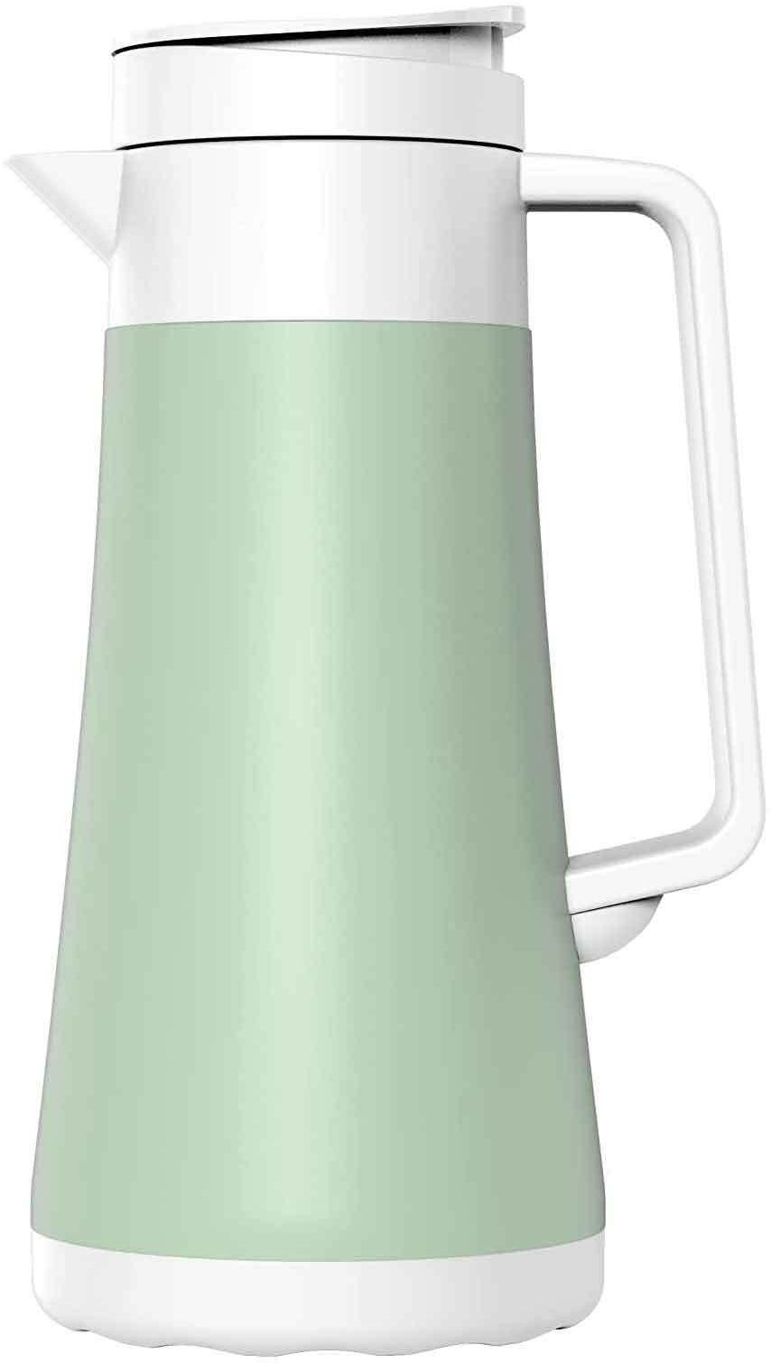 Penguen double wall stainless steel vacuum flask 0.6L green